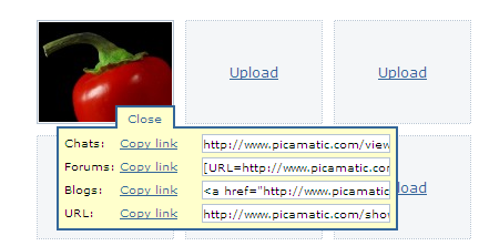 Picomatic Links